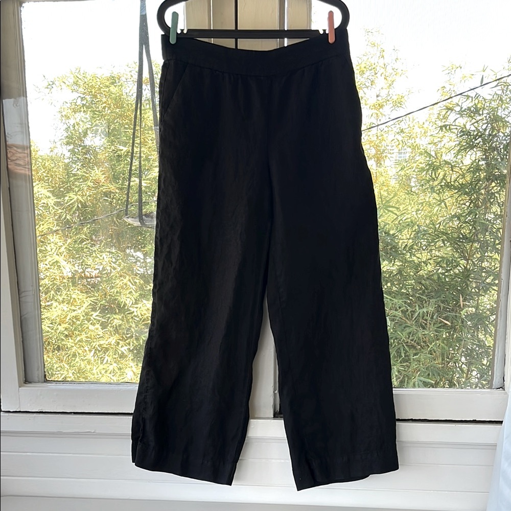 Daily Ritual 🌿100% Linen🌿 sustainable wide leg pants 12